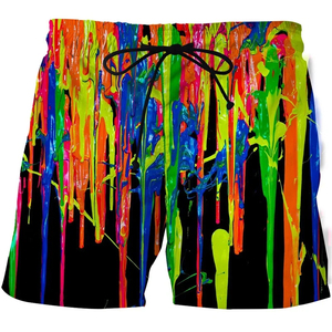 Short de basket-ball pour hommes de haute qualité nouvelle tendance vente chaude motif solide en velours côtelé sérigraphié - Product Image 2