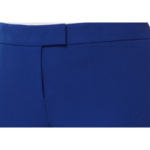 Pantaloni a gamba dritta a vita alta da donna Anne Klein in nero taglie forti - Product Image 2