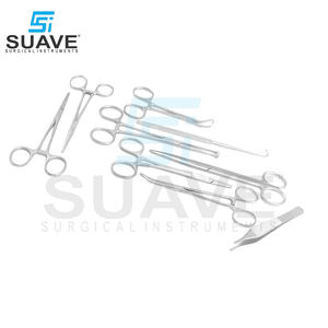 Prix de gros Meilleur fournisseur 48 Pcs Canine Spay Pack Instruments chirurgicaux vétérinaires par SUAVE INSTRUMENTS SURGICAUX - Product Image 5