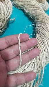 Plátano natural de fibra de hilo en 2 mm de espesor adecuado para su uso por la alfombra y alfombra tejedores hecho de 100% de fibra de banana - Product Image 3