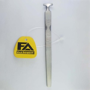 High Quality Single End Nail <b>Scraper</b> Stainless Steel Beauty Tool with <b>Plastic</b> Material - Product Image 2