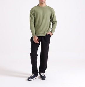 Custom Crewneck Sweatshirt Unisex Heavyweight Cotton Oversized 350gsm <b>Fleece</b> LOGO Long Sleeve Sweat Shirts <b>Thick</b> <b>Fleece</b> Blank - Product Image 2