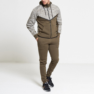 Boxy Hoodies and Sweatpants Set Jogger Set Custom Survêtement pour hommes Blank Cut and Sew 100% Cotton Fleece - Product Image 3
