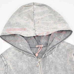 Sweat à capuche 100% coton pour hommes séchage rapide respirant conception délavée à l'acide impression de logo personnalisé pour l'hiver vente en gros sur mesure - Product Image 4