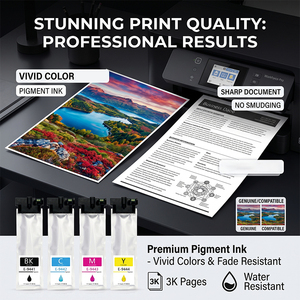 T9451 encre t9452 t9453 t9454 compatible pour <span class=keywords><strong>epson</strong></span> <span class=keywords><strong>wf</strong></span> c5710 <span class=keywords><strong>wf</strong></span>-c5790 wfc5210 wfc5290 cartouches d'encre C13T945140 - Product Image 4