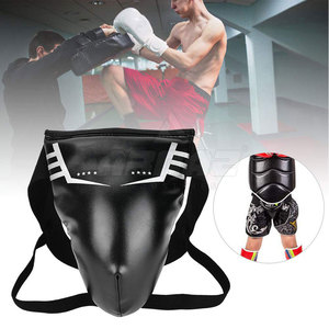Protège-aine respirant avec sangles réglables pour hommes protecteur d'aine rembourré doux pour le karaté, le taekwondo et la boxe - Product Image 5