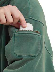 High Demand Quarter Zip Pullover <b>Hoodie</b> for <b>Men</b> <b>Thick</b> Heavy Weight Zip up <b>Hoodie</b> Half Zip Pullover <b>Hoodie</b> BY RSW - Product Image 4