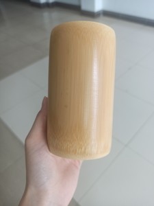 ภาชนะใส่เครื่องดื่มที่เป็นมิตรกับสิ่งแวดล้อมพร้อมถ้วยเครื่องดื่มทำจากไม้ไผ่ธรรมชาติ100% ผลิตจากเวียดนาม - Product Image 4