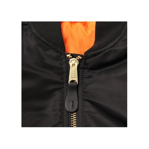 Chaqueta Bomber de cuero genuino para hombre con forro acolchado para un estilo y comodidad prendas de vestir exteriores duraderas para uso diario - Product Image 2