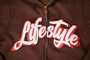 Vente en gros Sweat à capuche décontracté en polyester confortable avec pull en molleton Logo brodé personnalisé imprimé en 3D pour l'hiver - Product Image 4