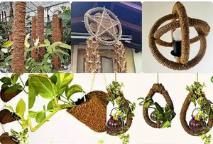 Corde en fibre de coco multifonctionnelle PREMIUM Corde en fibre de coco Corde en fibre de coco MEILLEUR PRIX Corde en fibre de coco écologique - Product Image 4