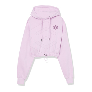 Sudadera Corta Tejida de Invierno para Mujer, Informal, con Capucha y Mangas Largas - Product Image 1