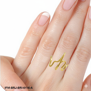 Bracelet artisanal minimaliste en fil de laiton, bijoux abstraits modernes, bracelet ajustable pour femme - Product Image 2