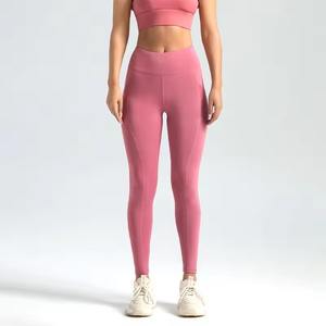 Gimnasio Fitness cintura elástica Yoga leggings cintura alta Fitness Leggings para mujer - Product Image 1