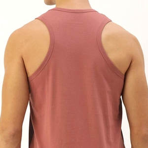 เสื้อกล้ามออกกำลังกายแขนกุดผ้าฝ้าย100% สำหรับผู้ชายเสื้อแขนกุด - Product Image 6