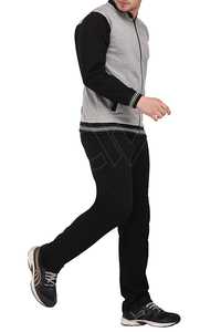 Servicio OEM Ropa deportiva Gimnasio Fitness Chándal Conjunto Chándales de entrenamiento Hombres Conjunto de dos piezas Chándal Jogging Traje Hombres - Product Image 3