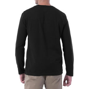 Sweatshirts en molleton de coton 100% de haute qualité pour hommes, imprimés sur mesure, mode de rue solide, méthode d'impression numérique de printemps - Product Image 2
