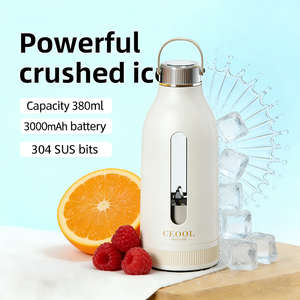 Usine en gros Mini jus de fruits frais presse-agrumes Mixeur Mélangeur de fruits Bouteille Liquidificador Licuadora Portatil Smoothie Mélangeurs portables - Product Image 1