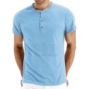 Haute qualité hommes polo uni couleur unie respirant tenue décontracté extérieur t-shirts - Product Image 5