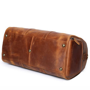 Bolsa de Viaje de Cuero Grande para Mujer, Diseño Nuevo, Color Negro, PU, con Logotipo Personalizado Impreso, Cierre de Cremallera y Patrón de Letras - Product Image 4