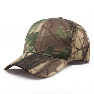 Casquette de baseball 6 panneaux structurée à faible taxe Boucle à bord incurvé Chapeau de sport vierge de camouflage imprimé numérique personnalisé pour la course à pied et la chasse - Product Image 3