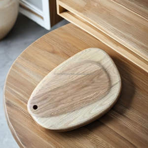 Bloc à découper carré en bois KALATRI, 20 mm d'épaisseur, écologique, lavable au lave-vaisselle, léger, facile à nettoyer, ustensile de cuisine multi-usages - Product Image 4