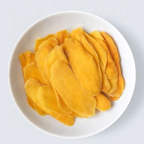 Natural Soft Dried Mango Fruit from Vietnam for Snack Chips OEM Bag Packing