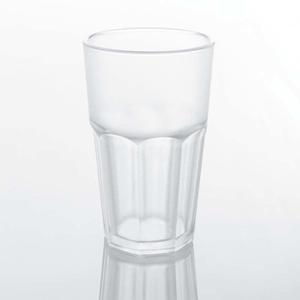 Vetro smerigliato Premium in policarbonato Rubikap, 400 ml trasparente