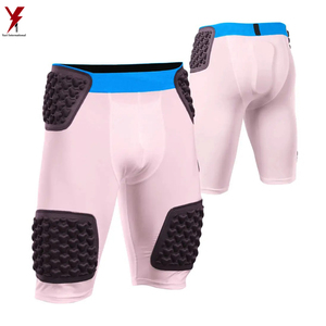 American Football Girdle 5 <b>Padded</b> Pant Football Girdle Short <b>Cheap</b> Price American Football 7 <b>Padded</b> Pants - Product Image 2