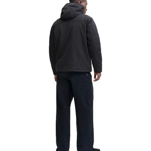 Hombre Puffer Chaquetas Logotipo Personalizado Con Capucha Ligero Venta al por mayor Burbuja Acolchado Burbuja Abrigo Grueso Acolchado Invierno Parka Bomber Jacket - Product Image 6