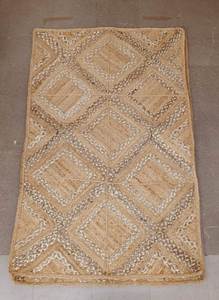 Tapis rond en jute naturel magnifiquement conçu à la main Tapis tressé de haute qualité de l'Inde Tapis et ensembles - Product Image 6