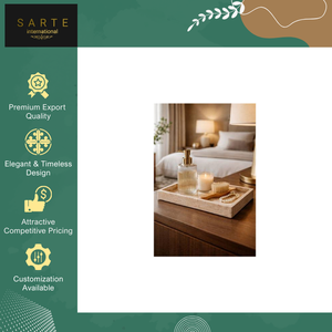 Offre incroyable 100% authentique Qualité artisanale de luxe Plateaux d'articles de toilette en marbre personnalisés pour mariage Diwali - Product Image 3