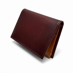 Tarjetero de Cuero Genuino para Tarjetas de Visita, Pasaporte y Documentos de Identidad con Logotipo Personalizado - Product Image 5
