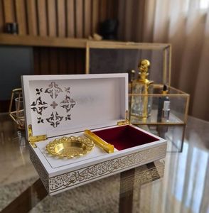 Brûleur d'encens islamique imprimé en vinyle Bakhoor Set pour cadeau de l'Aïd - Product Image 6