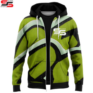 Sweat-shirt à capuche décontracté pour hommes et femmes, sweat-shirt à fermeture éclair multicolore, logo personnalisé, logo personnalisé, LOGO de votre marque - Product Image 4