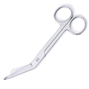 ชุดเครื่องมือกรรไกรผ้าพันแผลกรรไกรตัดผ้าทางการแพทย์ทำจากสเตนเลสโค้งวัสดุที่ดีที่สุด - Product Image 4