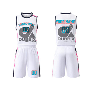 Conjunto de Uniforme de Baloncesto Unisex de Secado Rápido al por Mayor, Talla 6XL, Ropa Deportiva Personalizada OEM, Transpirable, con Patrón 3D Sublimado - Product Image 4