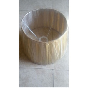 Handmade Modern Design Faux Silk Pleated <b>Lampshade</b> <b>Green</b> Mushroom Shade for Table or Floor Lamp Decorative Fabric Shade - Product Image 1