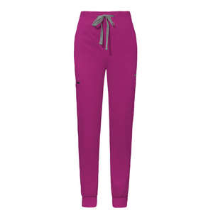 Pantalones quirúrgicos de pierna acanalada a la moda informal para mujer, tejidos para Hospital, quirófano, clínicas, médicos, enfermeras, SPA, pantalones de trabajo - Product Image 2