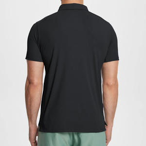 Chemises polo décontractées pour hommes de haute qualité avec logo personnalisé OEM Nouvelle mode estivale Sport Manches courtes Uniforme Chemise polo - Product Image 2