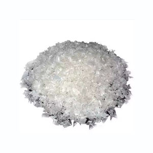 Fresh Hot washed 100% clear PET bottle scrap / PET flakes white / recycled PET Resin - Product Image 4