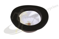 Sombreros de Vaquero de Cuero, Cómodos, Transpirables, de Fabricantes Profesionales, Nuevos Diseños de Moda, Sombreros de Vaquero de Cuero para Fiestas