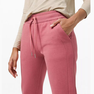 Toip venta precio barato personalizado estampado completo Joggers cintura elástica moda desgaste acampanado pantalones de chándal apilados - Product Image 5