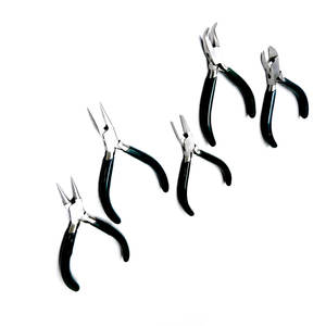 Pinces de fabrication de bijoux en acier inoxydable de haute qualité à faible quantité minimale de commande Kit de pinces à bijoux d'approvisionnement direct d'usine - Product Image 6