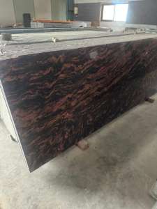 Himalaya Red Granite Modern Granite for Dining for Outdoor Courtyard Staircase Exterior Kitchen Living Room Bathroom for Export - Product Image 3