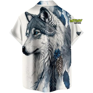 Chemise Hawaïenne Unisexe Personnalisée CATCHY GEARS OEM en Twill Sublimé Spandex/Polyester Style Urbain 3D Séchage Rapide - Product Image 2