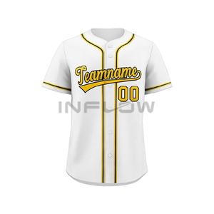 ชุดเครื่องแบบทีมซอฟต์บอลและเบสบอลผ้าโพลีเอสเตอร์100% ดีไซน์ตามสั่ง - Product Image 3