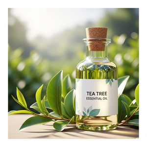 100% Huile d'arbre à thé pure pour les cicatrices d'acné Soins des cheveux de la peau Marque privée Huile essentielle naturelle Prix d'usine en vrac - Product Image 1