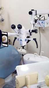 MICROSCOPE DENTAIRE CINQ (5) ÉTAPE MICROSCOPE FONCTIONNEMENT DE LABORATOIRE DENTAIRE MICROSCOPE À MONTAGE AU SOL .. - Product Image 4