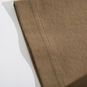 T-shirt de sport uni pour homme, broderie personnalisée, logo, coton lourd de haute qualité, manches courtes, respirant, coupe classique, t-shirts de gym FINER - Product Image 3